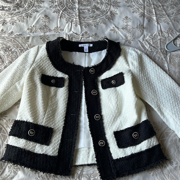 Tweeds jacket with 3/4 sleeves - Picture 2 of 3